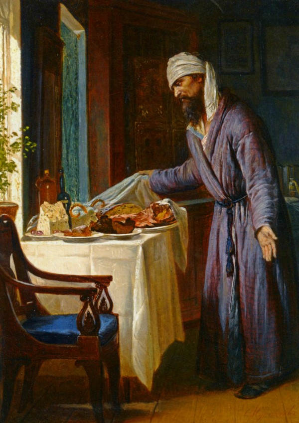 Easter Feast by Firs Zhuravlyov